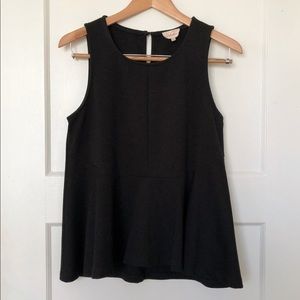 Anthropologie Deletta Peplum Tank